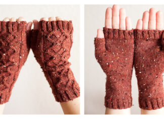 Zombie Vixen Cable Fingerless Gloves Free Knitting Pattern Zombie Vixen Cable Fingerless Gloves Free Knitting Pattern