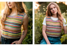 Scrappy Yarnkeeper Vest Knitting Pattern Scrap Yarnkeeper Vest Knitting Pattern