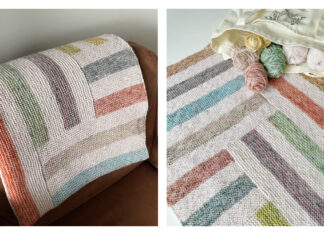 Scrappy Zigzag Zen Blanket Knitting Pattern Scrappy Zigzag Zen Blanket Knitting Pattern