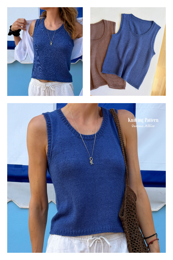 Summer Thea Top Knitting Pattern