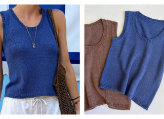 Summer Thea Top Knitting Pattern Summer Thea Top Knitting Pattern