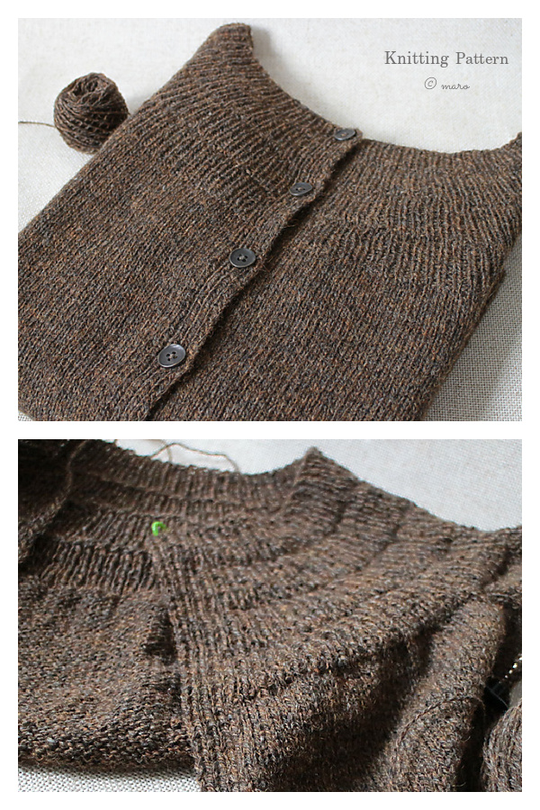 Anker's Cardigan Knitting Pattern