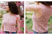 Lace Petite Pointelle Tank Top Knitting Pattern Lace Petite Pointelle Tank Top Knitting Pattern