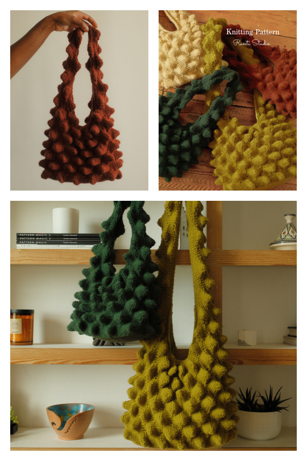 Romanesco Bag Knitting Pattern