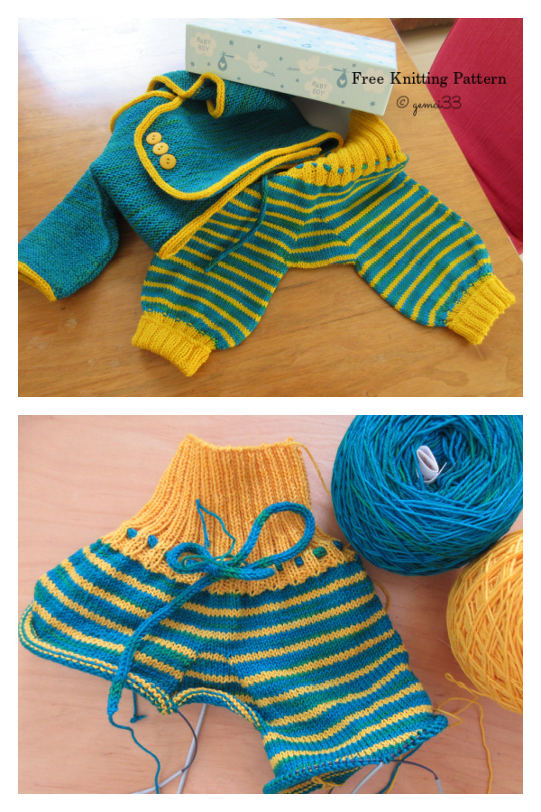 Hosenmatz Baby Pants Free Knitting Pattern