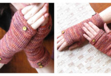 One Skein Welted Fingerless Gloves Knitting Pattern One Skein Welted Fingerless Gloves Knitting Pattern