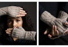 Ribbed Kirstine Gloves Free Knitting Pattern Ribbed Kirstine Gloves Free Knitting Pattern