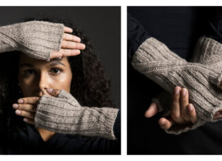 Ribbed Kirstine Gloves Free Knitting Pattern Ribbed Kirstine Gloves Free Knitting Pattern