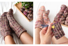 Ribbed Sunday Socks Knitting Pattern Ribbed Sunday Socks Knitting Pattern