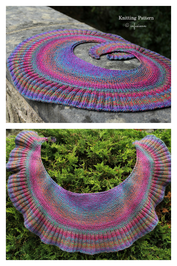 TGV High Speed Knitting Shawl Knitting Pattern