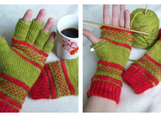Fingerless Treads Tipless Gloves Free Knitting Pattern Treads Tipless Gloves Free Knitting Pattern