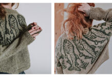 Unisex King Salmon Pullover Sweater Knitting Pattern Unisex King Salmon Pullover Sweater Knitting Pattern