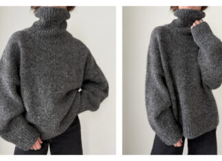 Winters Pullover Sweater Knitting Pattern Winters Pullover Sweater Knitting Pattern