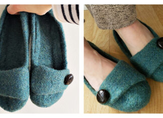French Press Felted Slippers Knitting Pattern French Press Felted Slippers Knitting Pattern