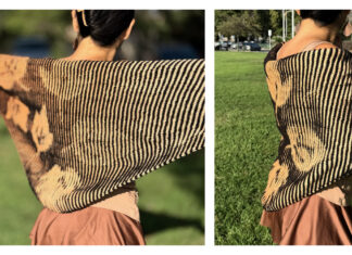 Illusion Leaf Shawl Free Knitting Pattern Illusion Leaf Shawl Free Knitting Pattern