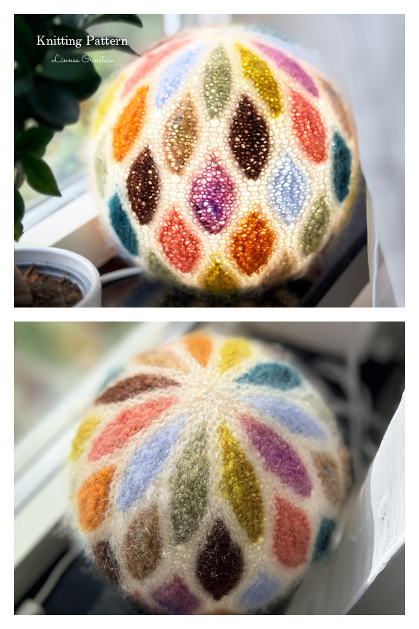 Orbella Ball Lampshade Knitting Pattern