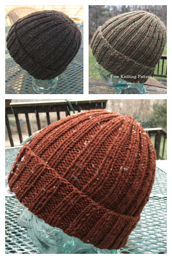 Soldier Hats Free Knitting Pattern