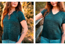 Summer Alchemist Tee Top Knitting Pattern Summer Alchemist Tee Top Knitting Pattern