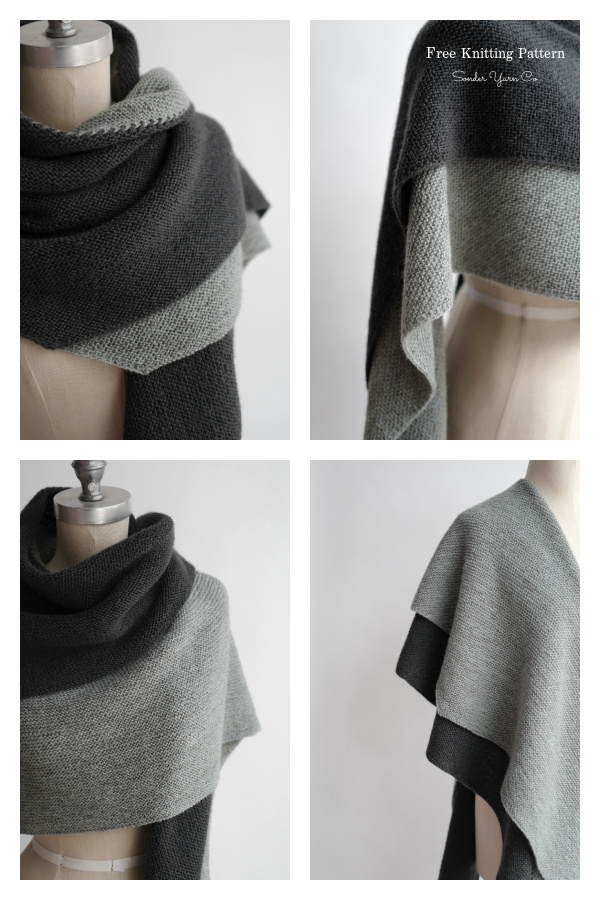 The Til Shawl Free Knitting Pattern