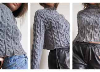 Twisted Cable Sweater Pullover Knitting Pattern Twisted Cable Sweater Pullover Knitting Pattern