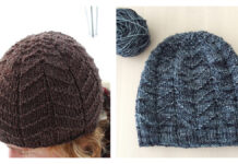 Adult Textured Beanie Hat Free Knitting Pattern Adult Textured Beanie Hat Free Knitting Pattern