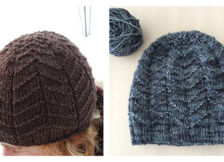 Adult Textured Beanie Hat Free Knitting Pattern Adult Textured Beanie Hat Free Knitting Pattern