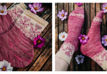 Brave Hearts Bloom Socks Free Knitting Pattern Brave Hearts Bloom Socks Free Knitting Pattern