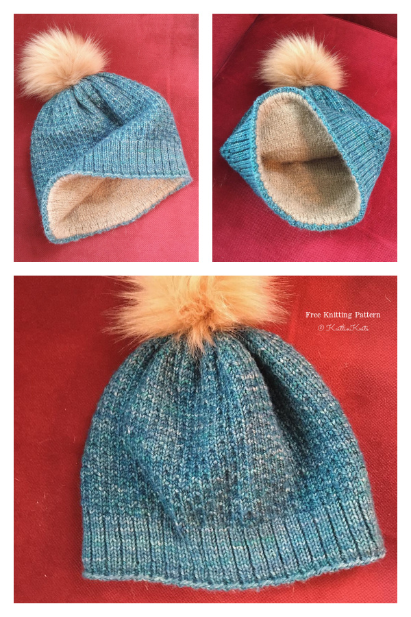 The Dotty Beanie Hat Free Knitting Pattern