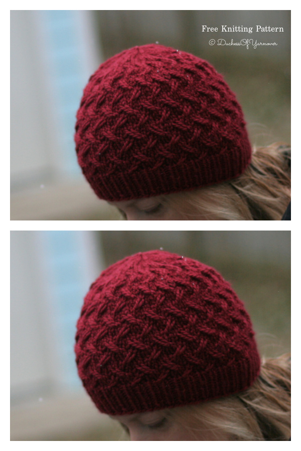 Thistle Cap Hat Free Knitting Pattern