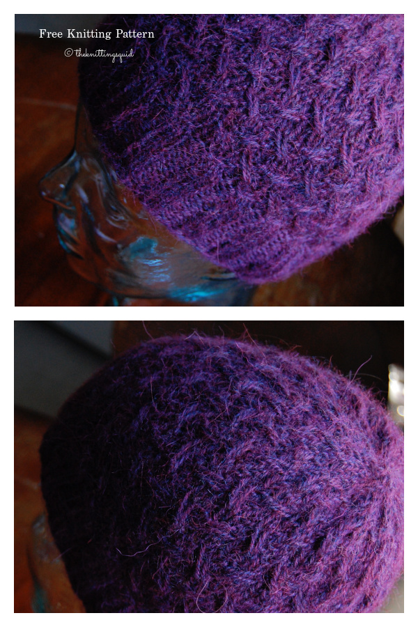 Thistle Cap Hat Free Knitting Pattern