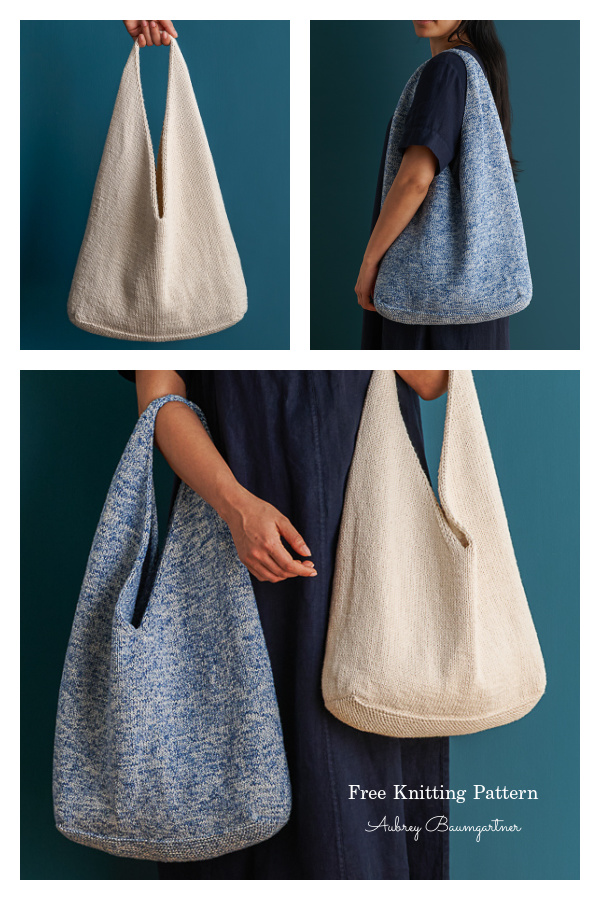 Weekend Tote Bag Free Knitting Pattern