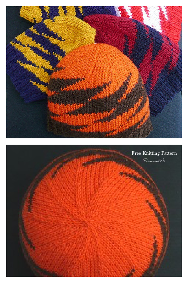 Zportz Beanie Hat Free Knitting Pattern